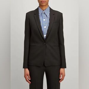 Joseph Comfort Wool‎ Will Jacket Black Blazer Size 44